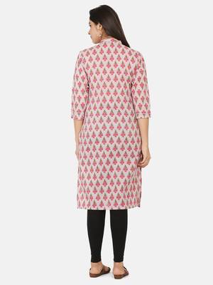 Grey Printed Kurta 4