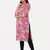 PINK PRINTED KURTA