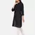 BLACK SOLID KURTA