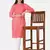 PEACH SOLID KURTA