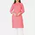PEACH SOLID KURTA