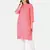 PEACH SOLID KURTA
