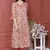 BEIGE PRINTED KURTA AND BOTTOM