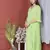 GREEN PRINTED KURTA AND BOTTOM