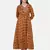 MUSTARD PRINTED KURTA AND BOTTOM