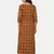 MUSTARD PRINTED KURTA AND BOTTOM