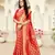 red RICH art silk saree AND HEAVY RICH PALLU WITH BLOUSE