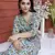BLUE PRINTED KURTA AND BOTTOM