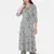 BLUE PRINTED KURTA AND BOTTOM
