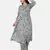 BLUE PRINTED KURTA AND BOTTOM