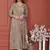 BROWN PRINTED KURTA AND BOTTOM