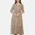 BROWN PRINTED KURTA AND BOTTOM