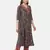 BLACK PRINTED KURTA AND BOTTOM