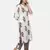 OFF WHITE PRINTED KURTA AND BOTTOM