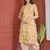 GREEN PRINTED KURTA AND BOTTOM