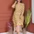 GREEN PRINTED KURTA AND BOTTOM