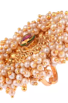 Multicolor agate rings