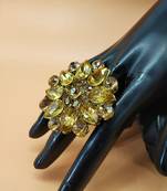 Multicolor agate rings