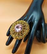 Multicolor agate rings