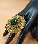 Multicolor agate rings