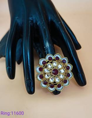 Multicolor agate rings 1