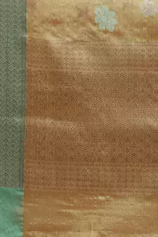 Gold Tissue  woven saree with blouse