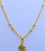 Lord Krishna Pendent with Gold Plated Chain for Women & Girls