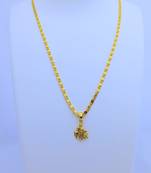 Lord Krishna Pendent with Gold Plated Chain for Women & Girls