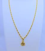 Lord Krishna Pendent with Gold Plated Chain for Women & Girls