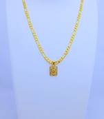 Lord Laxmi Pendent with Gold Plated Chain for Women & Girls