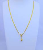 Lord Hanuman Mace Pendent with Gold Plated Chain for Women & Girls