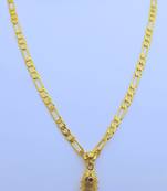 Fish Pendent with Gold Plated Chain for Women & Girls