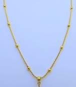 Lord Hanuman Mace Pendent with Gold Plated Chain for Women & Girls