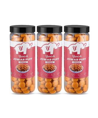 Roasted Jowar Puff  CHEESE [ ] Evening Snacks Immunity Booster Dry Snack Party Snack 1