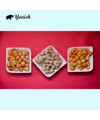 Roased MakhanaSPICY SNACK COMBOPERI PERI,MAST MASALA,BLACK PEPPER[210g]Gluten FreeVeganHealthy Snack 2