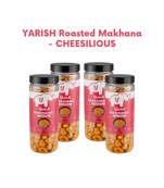 Roased Makhana  Cheesilious [300 g]  Lotus Seeds  Foxnuts  Superfood  Healthy Snack