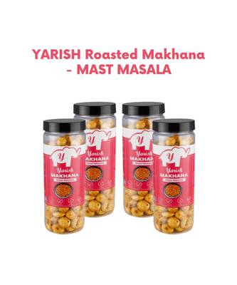 Roased MakhanaMAST MASALA[70 FoxnutsHealthy & Spicy SnackSuperfoodGluten FreeZero CholesterolVegan 1
