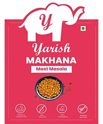 Roased MakhanaMAST MASALA[70 FoxnutsHealthy & Spicy SnackSuperfoodGluten FreeZero CholesterolVegan 4