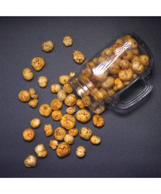 Roased Makhana  PERI PERI [70 FoxnutsEvening SnacksSuperfoodGluten FreeVeganSnack for Weightloss 2
