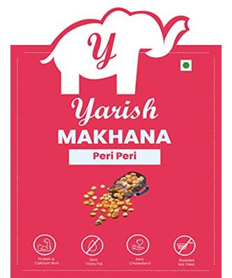 Roased Makhana  PERI PERI [70 FoxnutsEvening SnacksSuperfoodGluten FreeVeganSnack for Weightloss 4