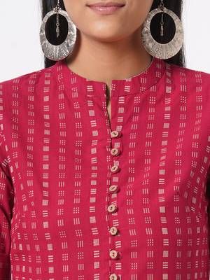 Pink woven dobby tunics 5