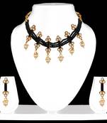 Black crystal necklaces