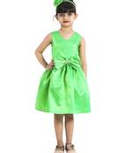 polyester white sleeveless plain stitched   Dress