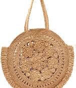 Rafia Round Bag