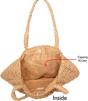 Rafia Round Bag 4