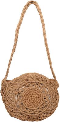 Jute Cord Round Macrame Sling Bag 1