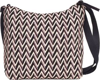 Purple & White Womens Sling Bag Medium Size 2