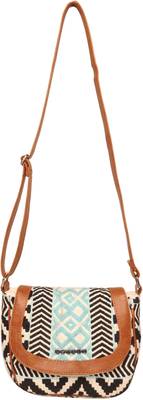 Green Black Womens Sling Bag Small Size 1