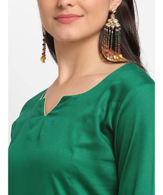 Green Love Gota Embroidered Floorlength 2