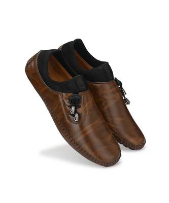brown mesh loafers   PAIR OF SHOES 4